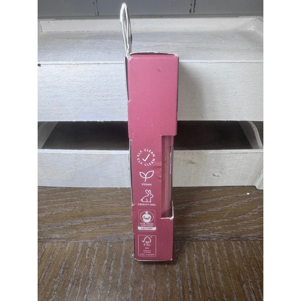 e.l.f. Sun Boss Gloss SPF 25 Lip Gloss Blush Much? 82127 Pink 0.13 fl oz